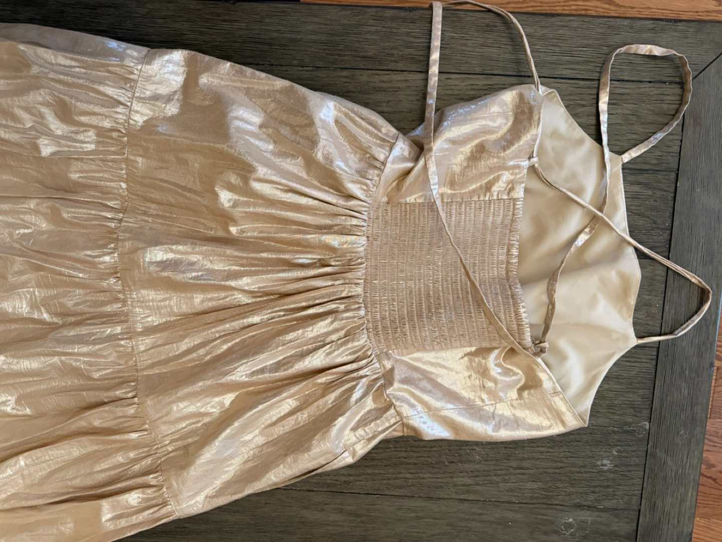 GAP Gold Dress - Size Small - photo 2