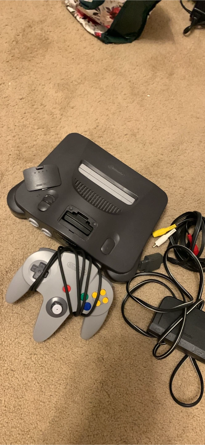Nintendo 64 Console with Controller