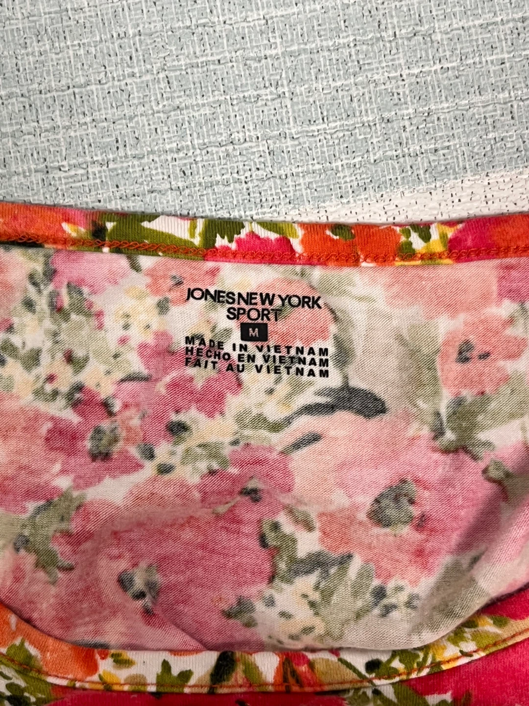 Jones New York Sport Floral Tee - Size M - photo 3