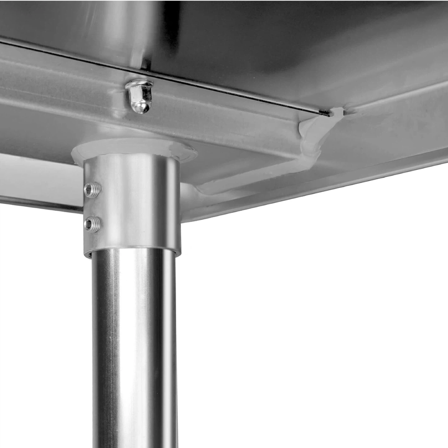 30" x 72" - NSF Stainless Steel Workbench with Backsplash - photo 4