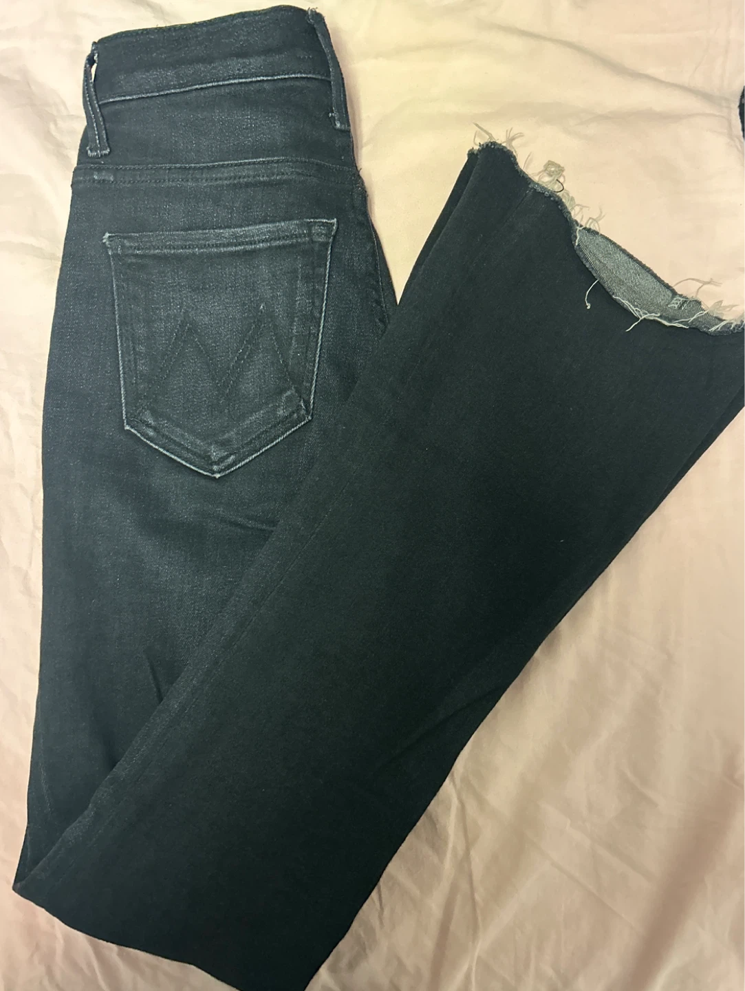 MOTHER The Weekender Ray Thunder Road Jeans 🧡 - photo 2