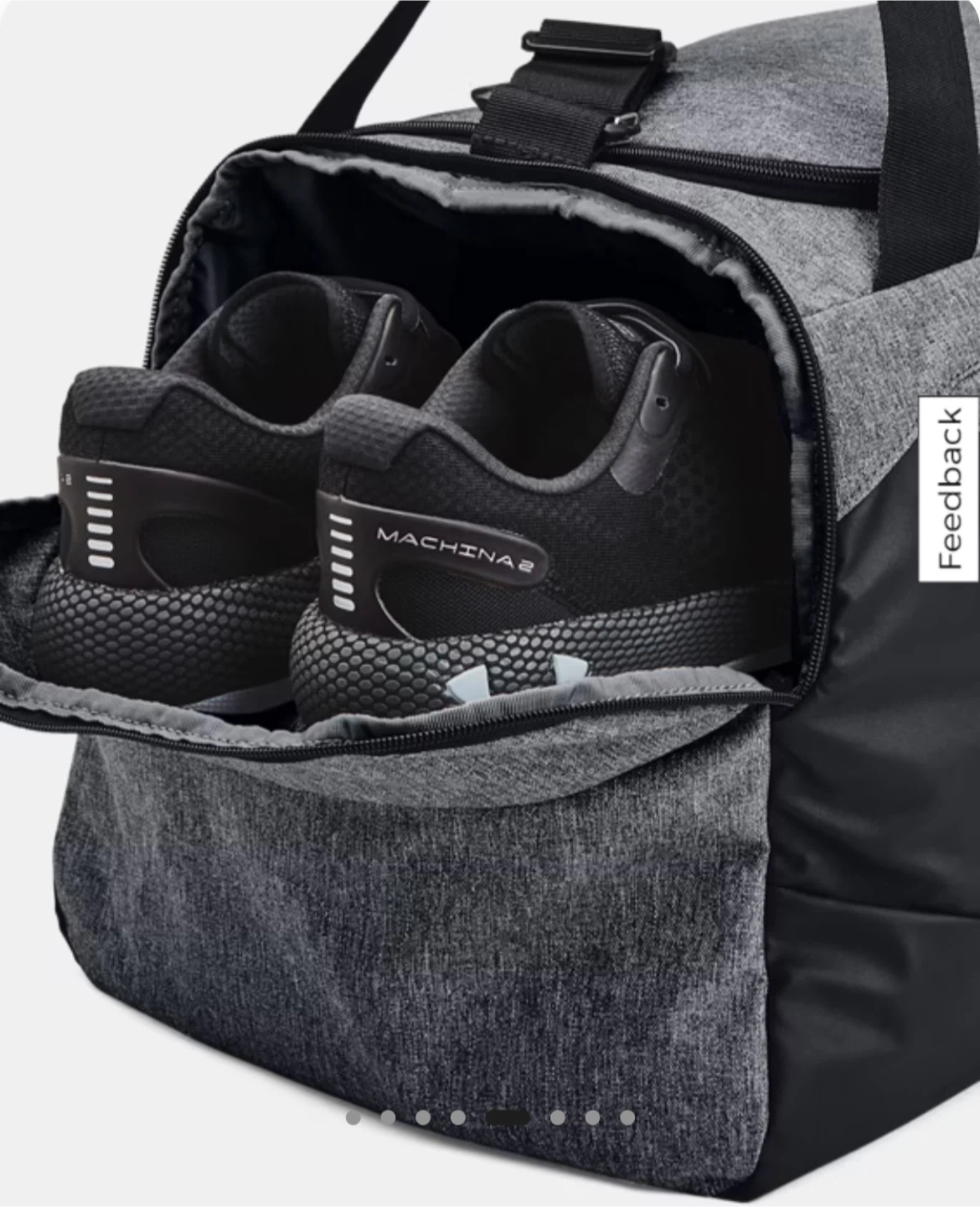 Under Armour Grey Duffle Bag Large New - photo 4