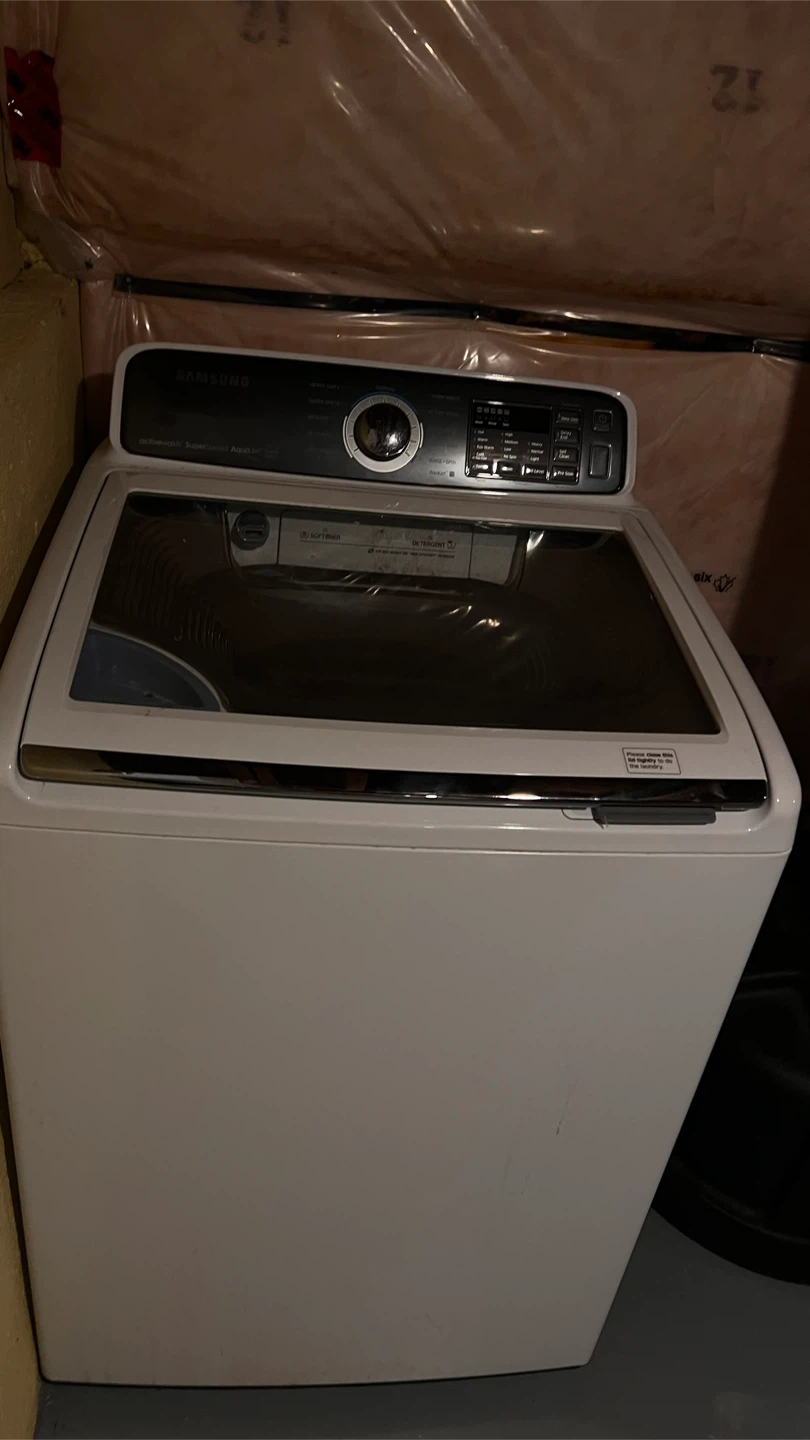 Samsung Top Load Washer - White