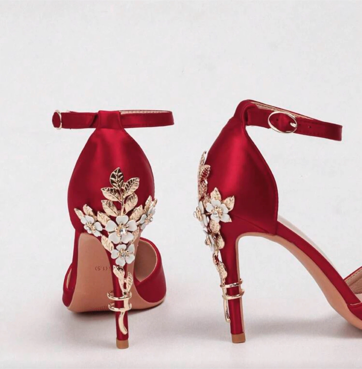 Women's Shoes Fashionable Metal Flower Detail Stil Size US 5.5 - photo 2