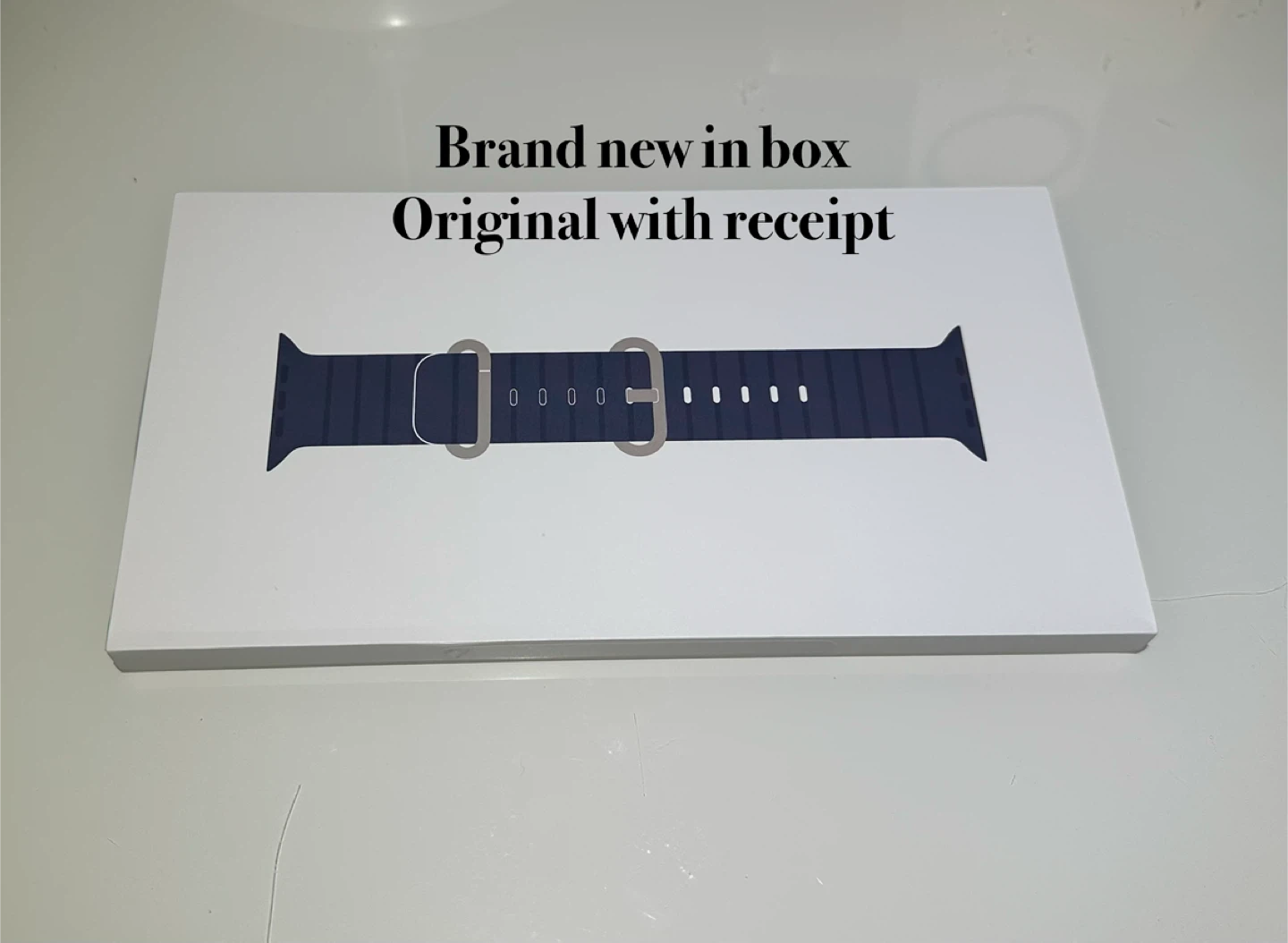 New! Apple Ultra Ocean Blue Band (fits 44mm, 45mm, 46mm, 49mm)
