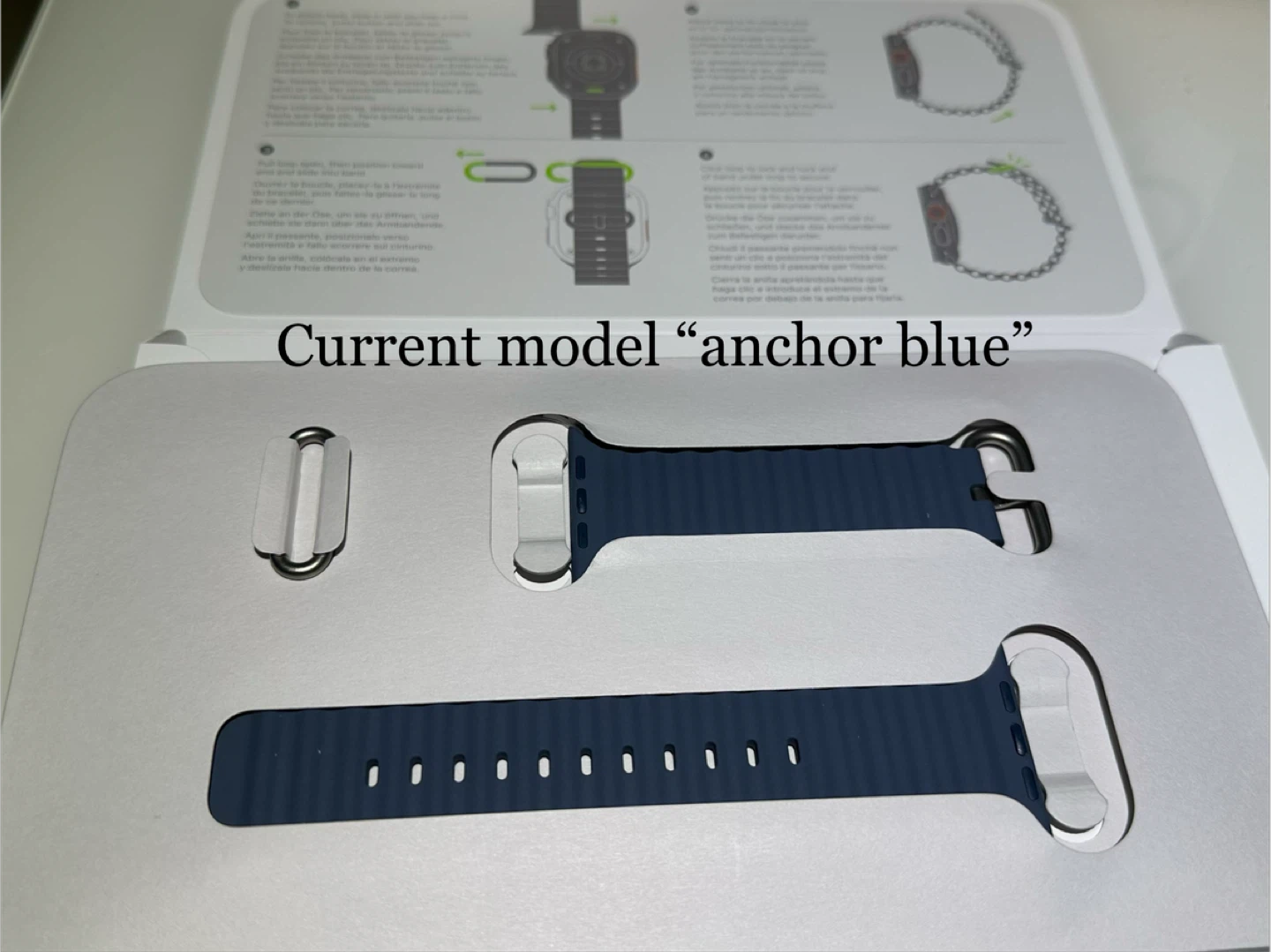 New! Apple Ultra Ocean Blue Band (fits 44mm, 45mm, 46mm, 49mm) - photo 3