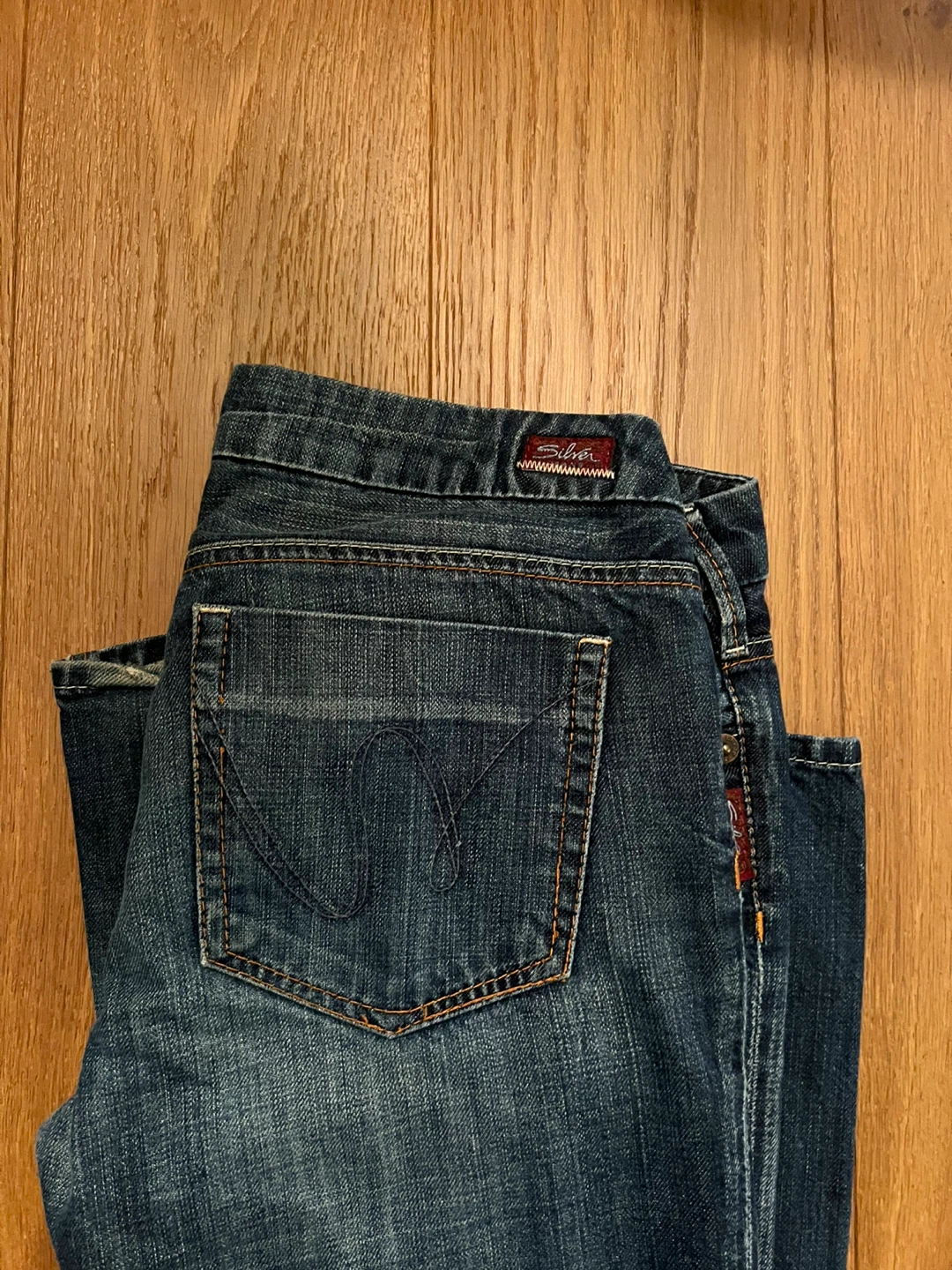Y2K vintage Silver Jeans - Dark Wash - photo 3