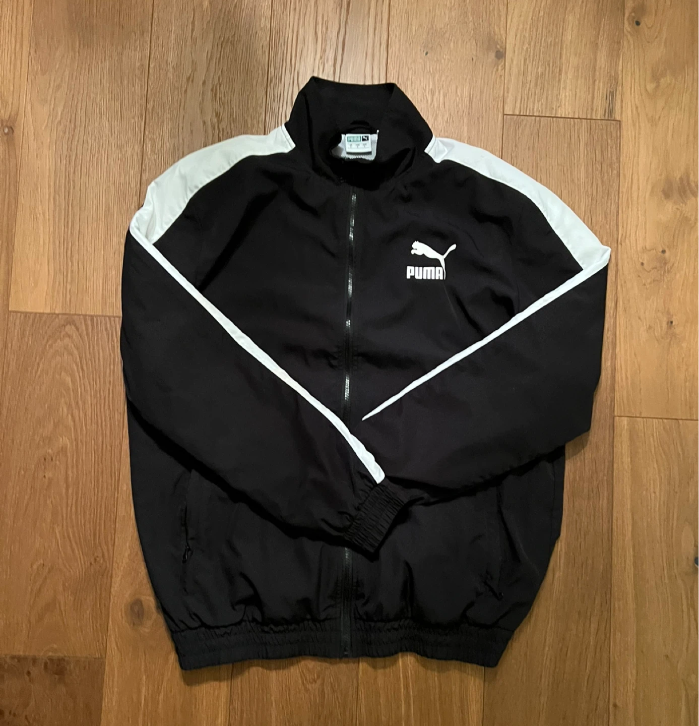 Vintage Puma Black & White Track Jacket - photo 2
