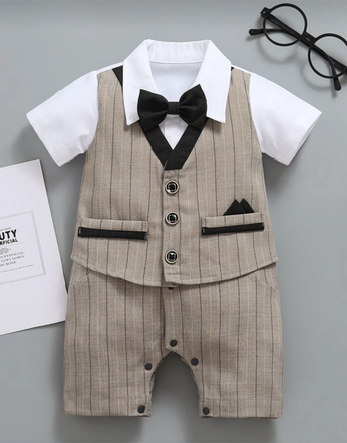 Baby Boy's Gentleman Outfit - Size 12-18M