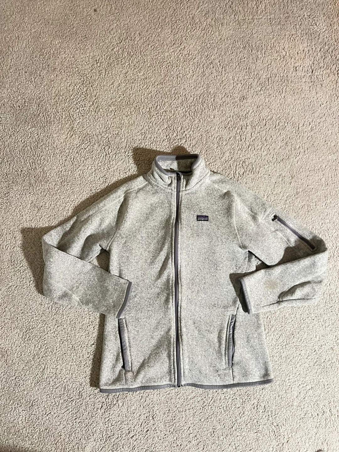 Patagonia Sweater Fleece Jacket - Grey - photo 2