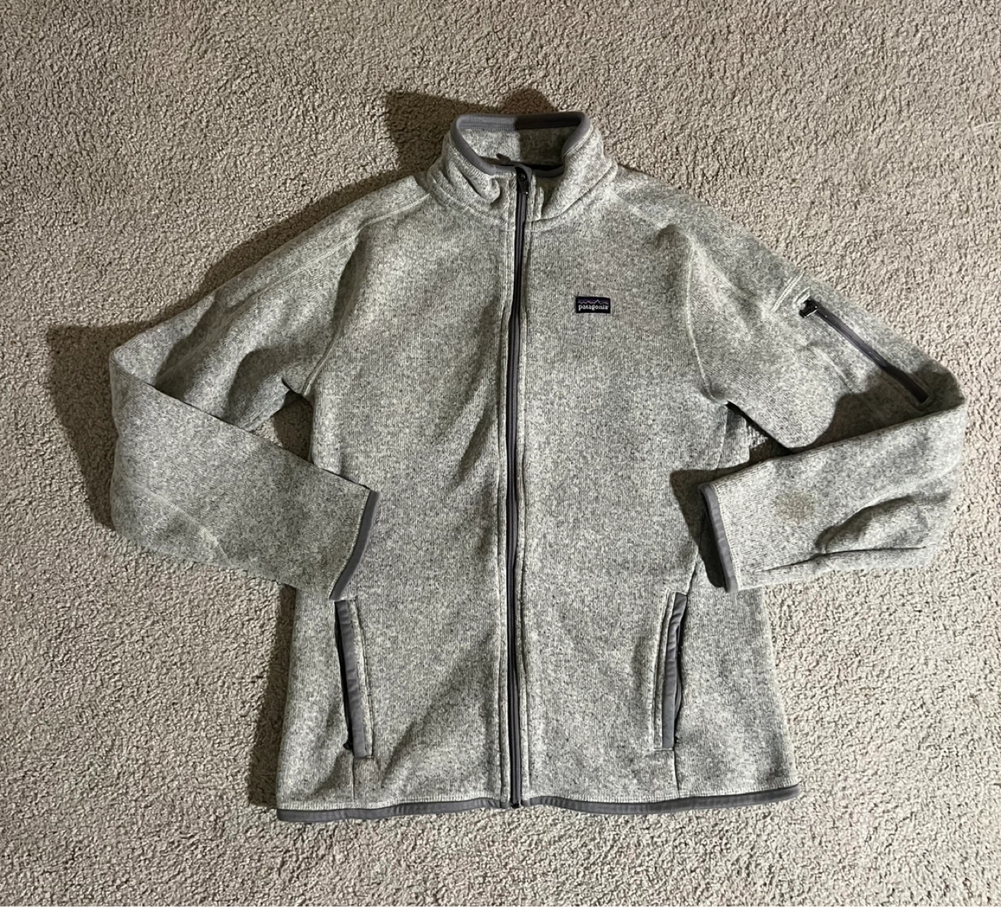 Patagonia Sweater Fleece Jacket - Grey