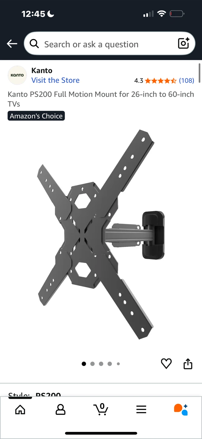TV Wall Mount, 26-60 inch TVs