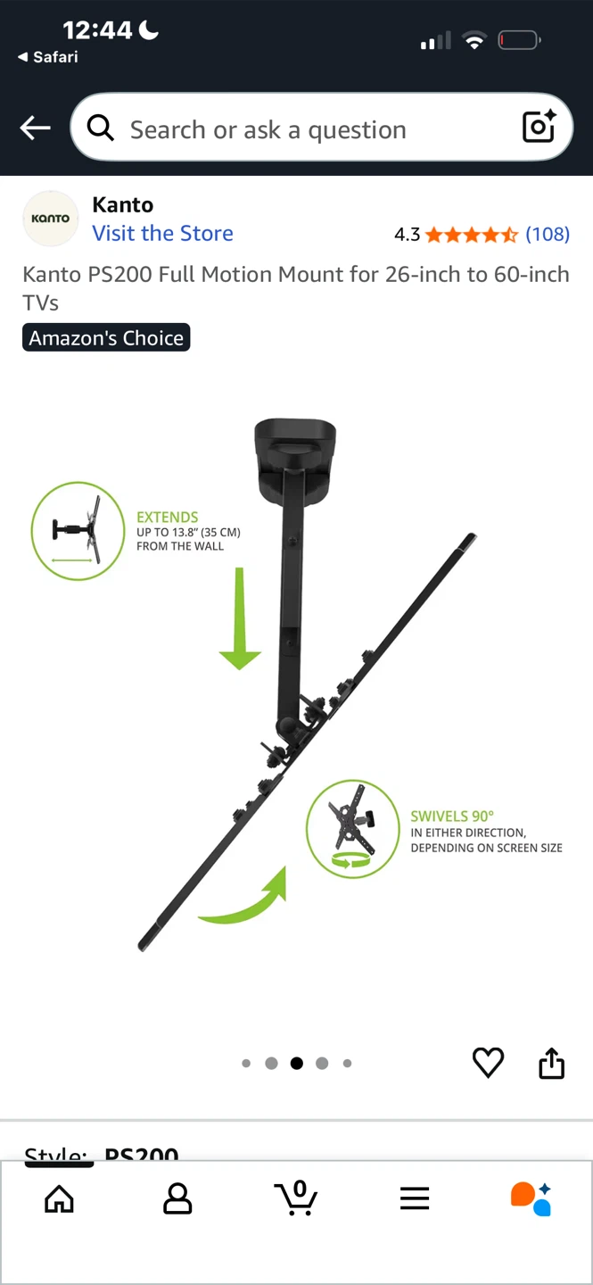 TV Wall Mount, 26-60 inch TVs - photo 5