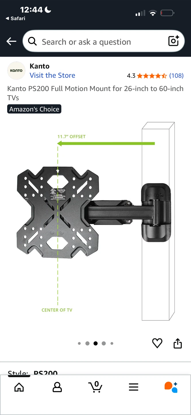 TV Wall Mount, 26-60 inch TVs - photo 3