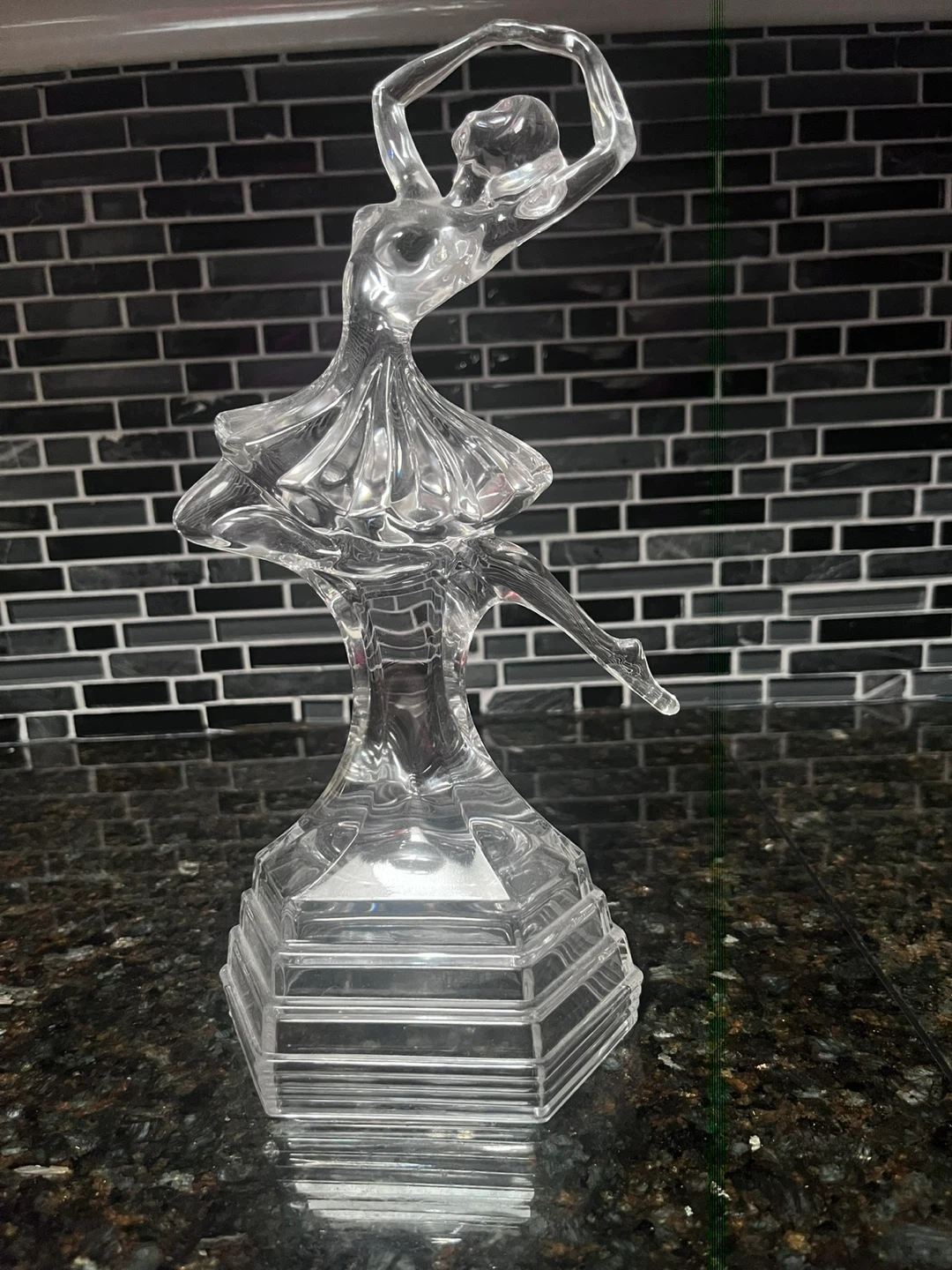Crystal Ballerina Figurine