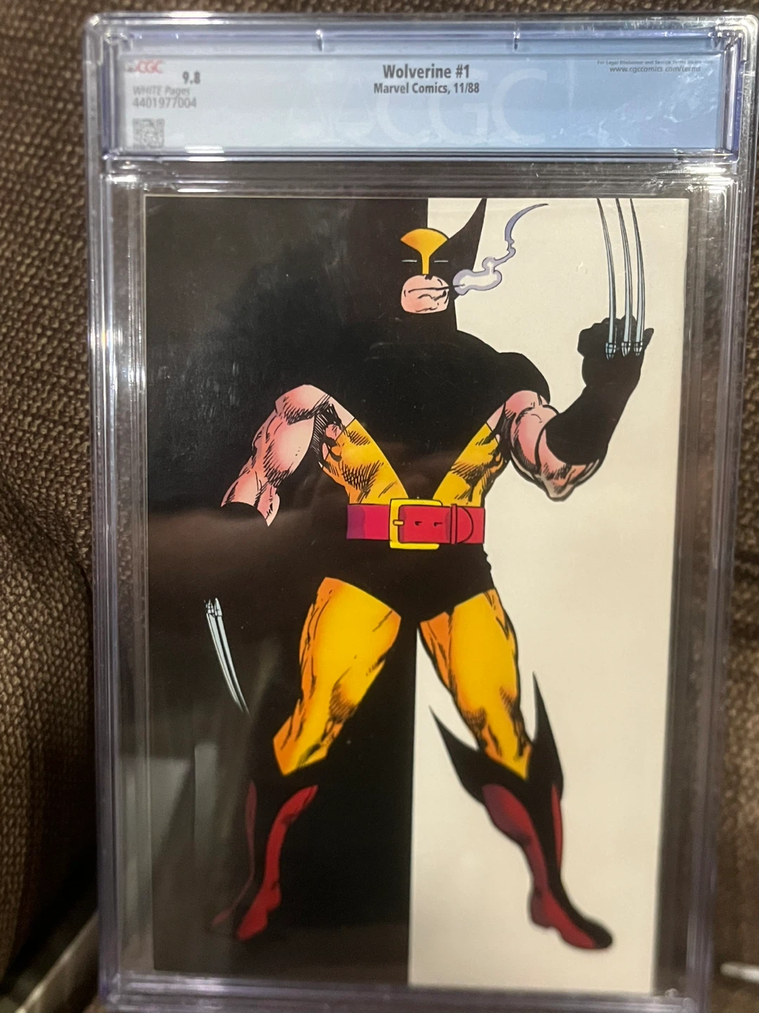 Wolverine 1 CGC 9.8 Patch X-men comic - photo 5