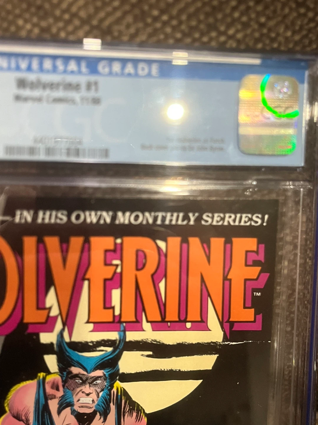 Wolverine 1 CGC 9.8 Patch X-men comic - photo 3