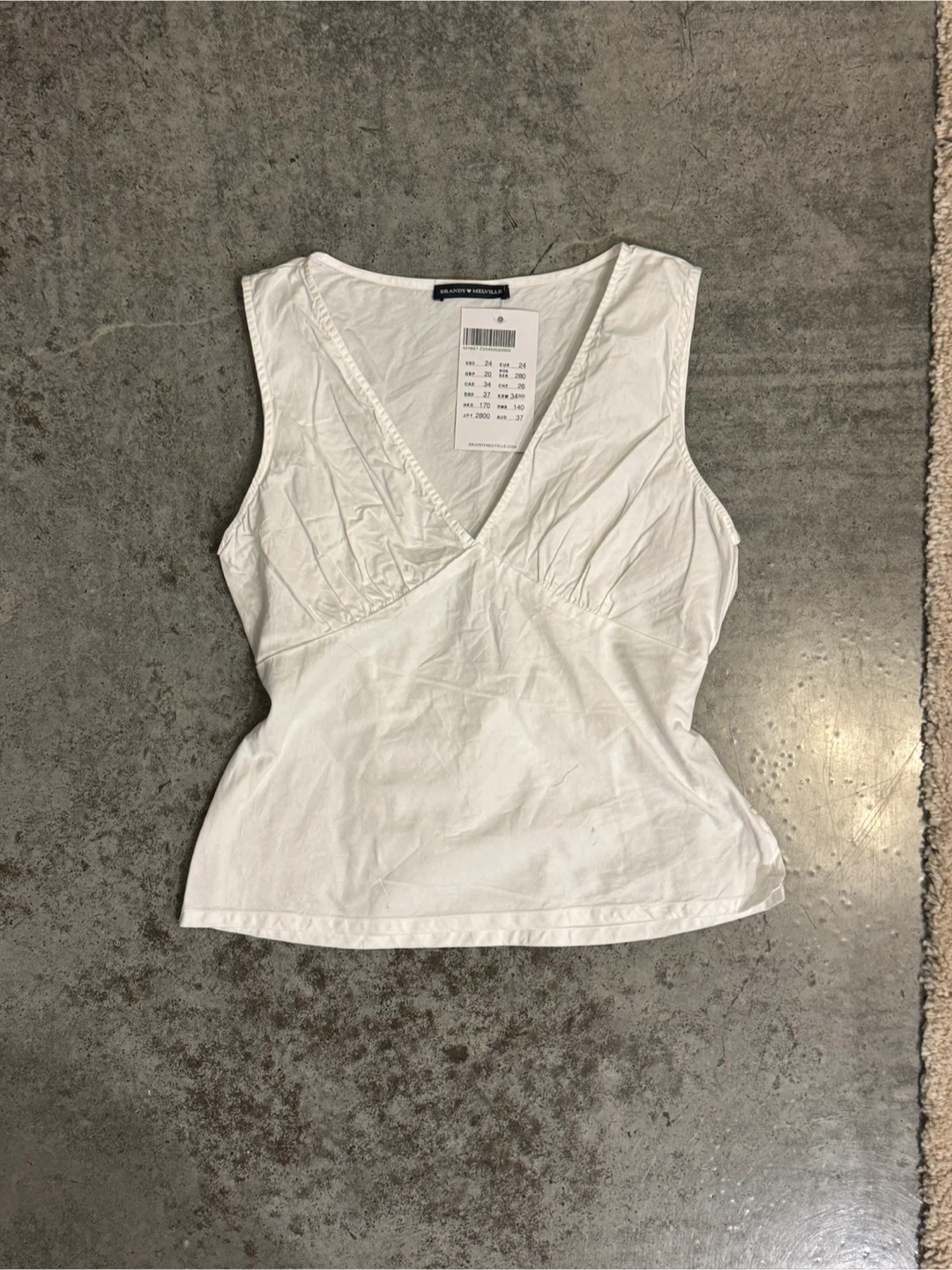 Brandy Melville White Top