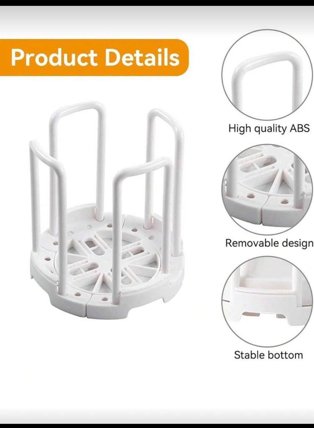 Storage Bowl Rack - Grey - photo 5