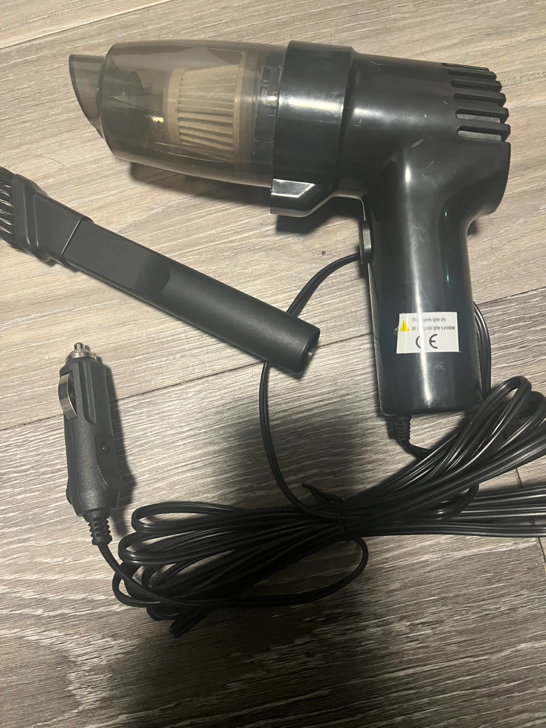 Car Vacuum Cleaner - Black