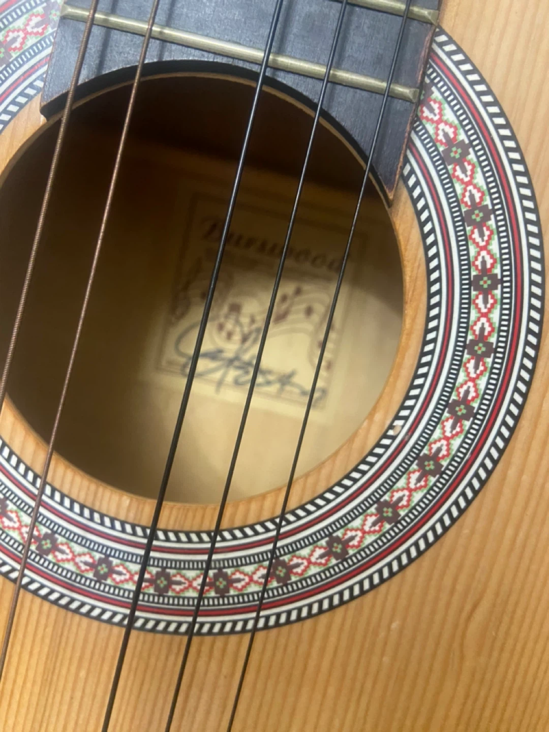 Burswood Acoustic Guitar - photo 3