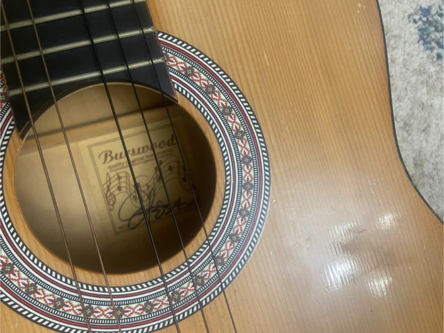 Burswood Acoustic Guitar - photo 4