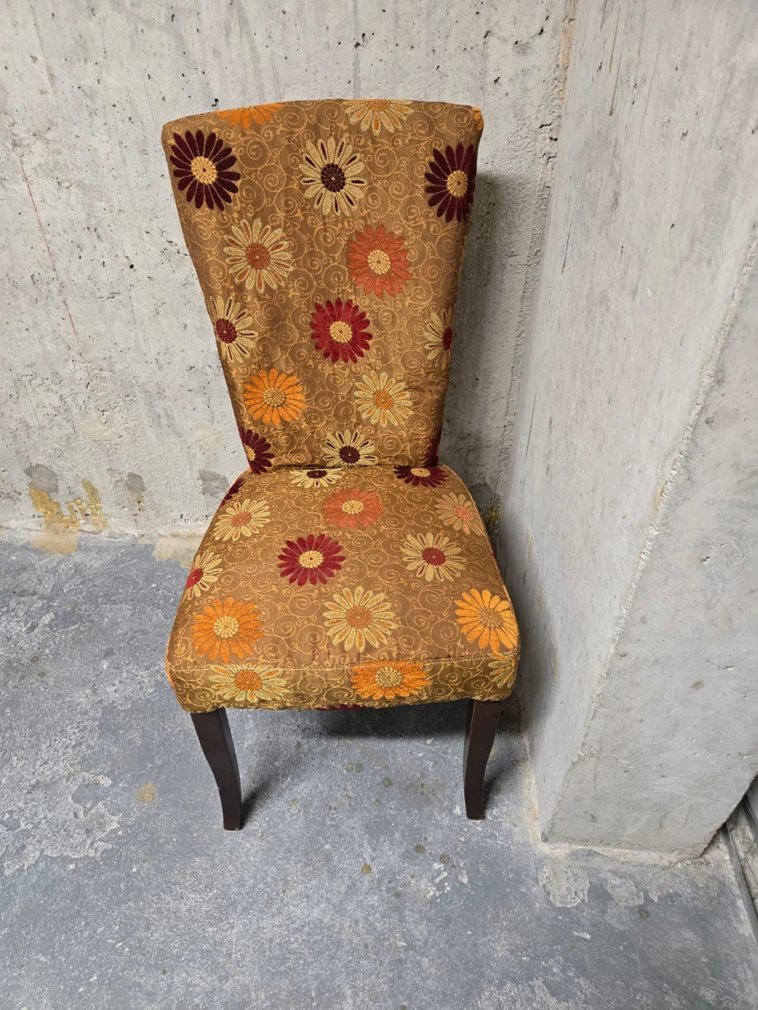 Floral chair