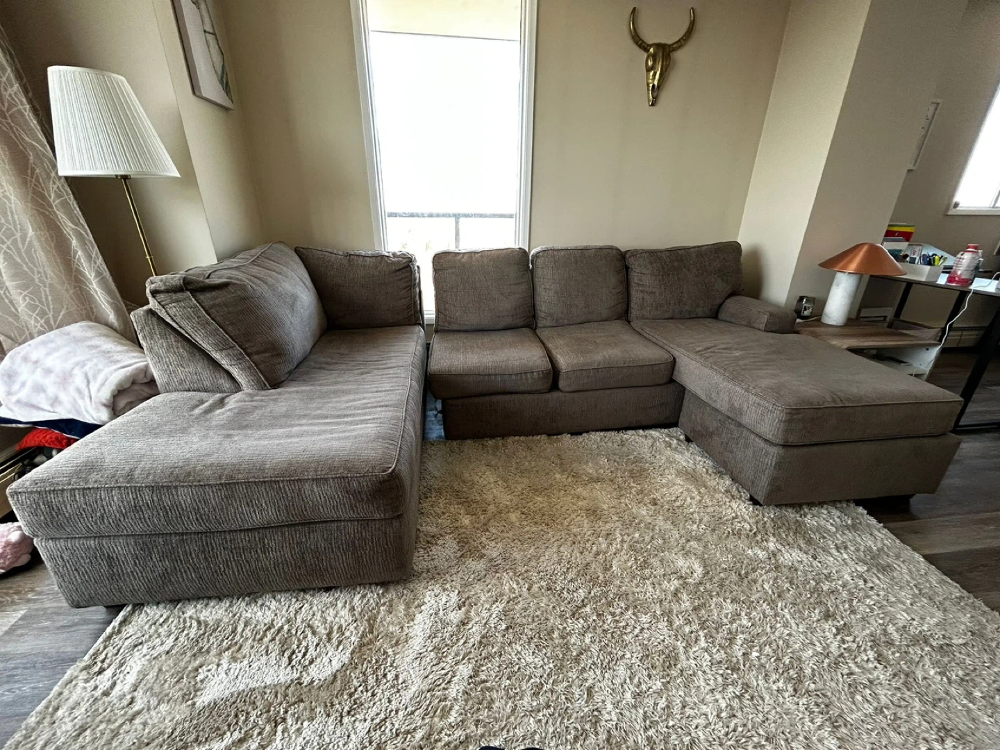 Brown Sectional Sofa