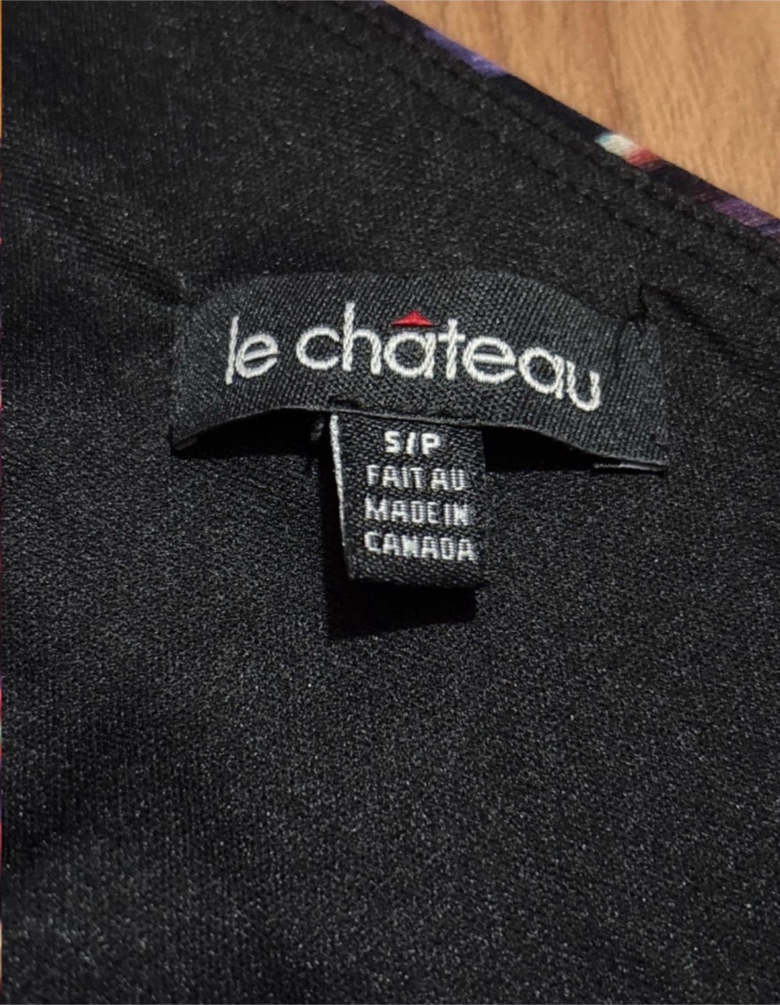 Le Chateau one side shoulder Top szS - photo 3