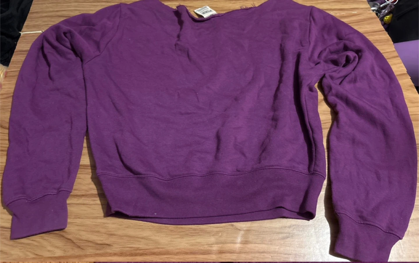 PINK fleece Sweater top sz XS - photo 4