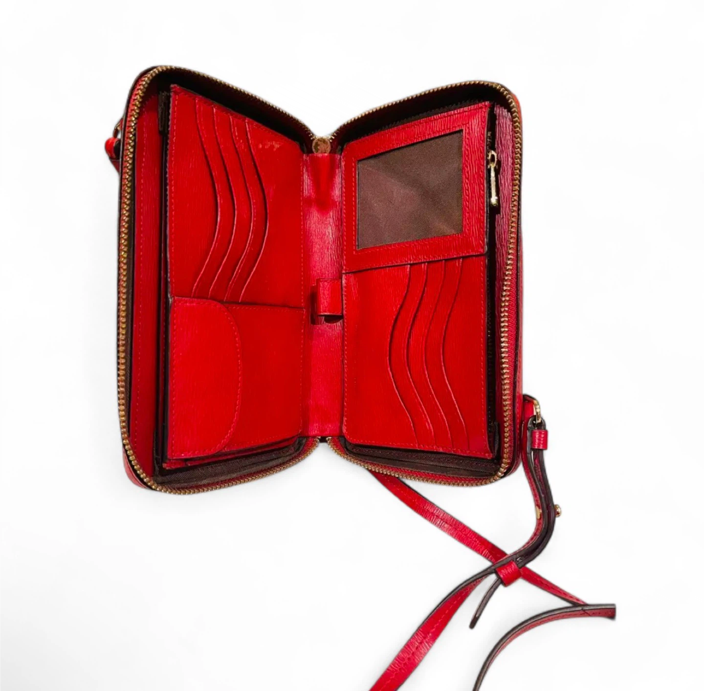 Lauren Ralph Lauren Newbury Kaelyn Saffiano Crossbody Purse - photo 5