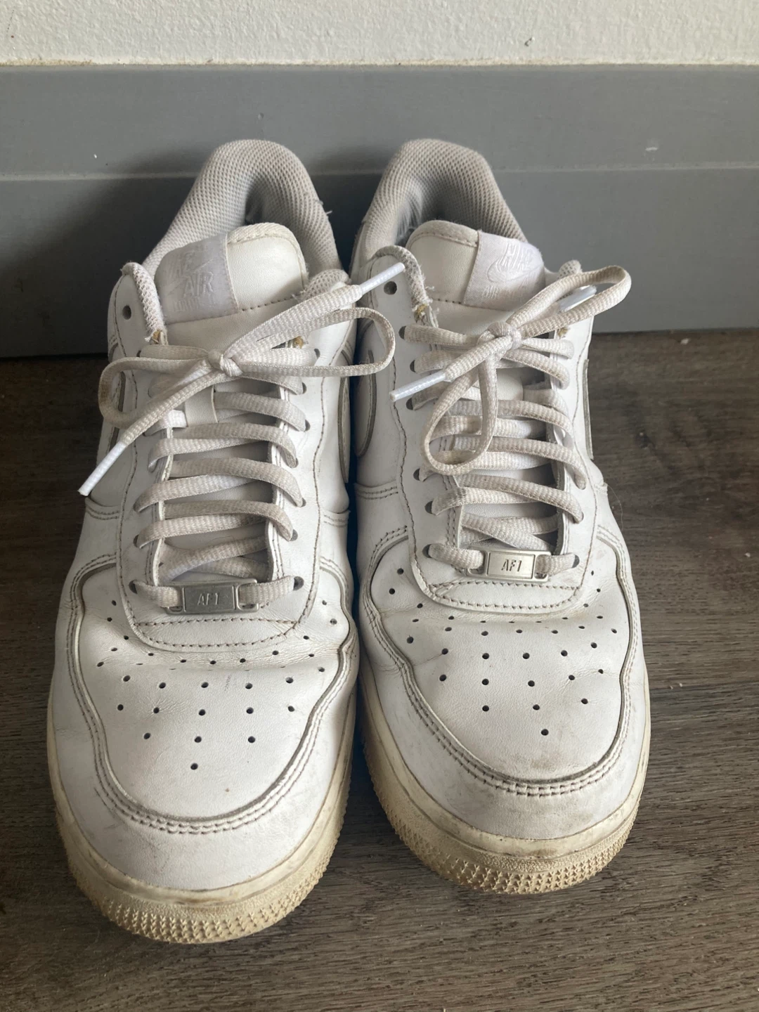 Nike Air Force 1 White, Size 9.5 - photo 2