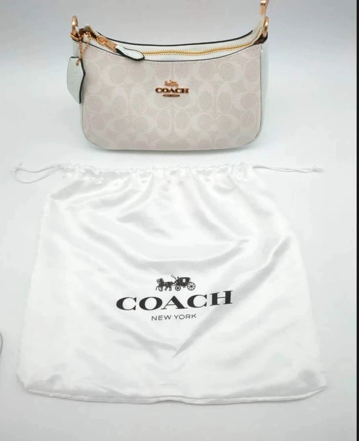 Coach White Teri Shoulder Bag - photo 2