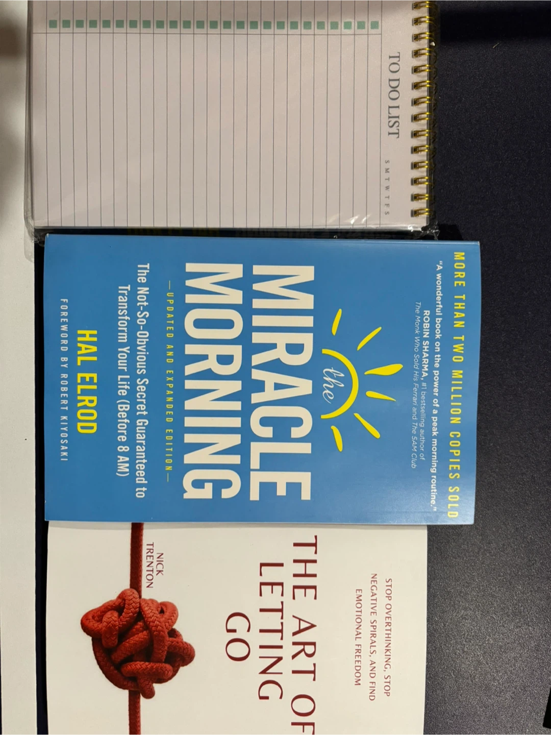 The Miracle Morning & Art of Letting Go Books