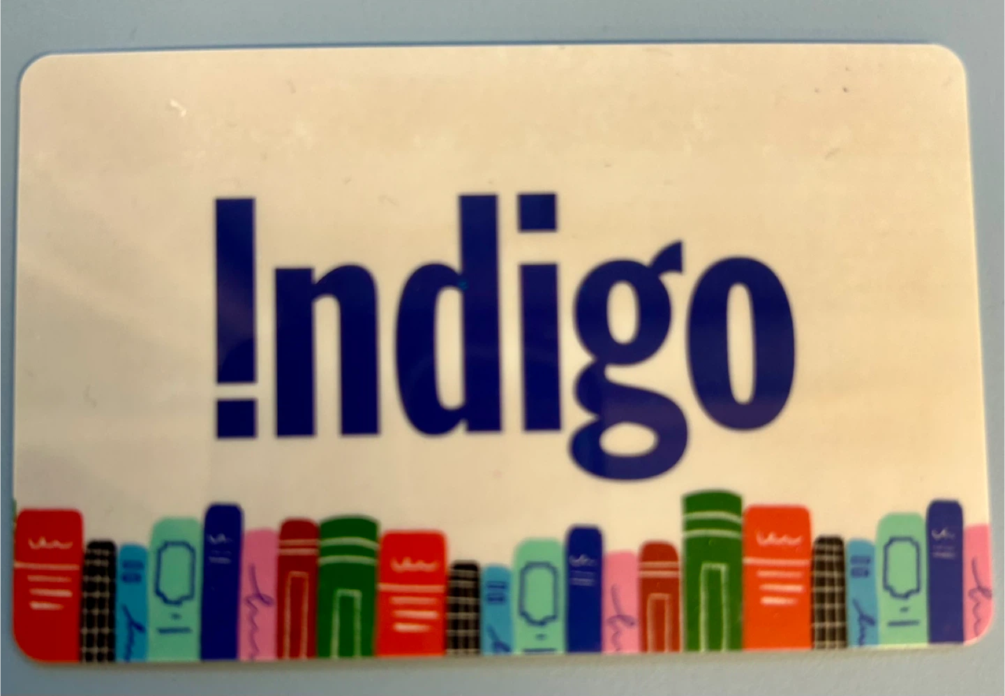 Indigo Gift Card Worth $100