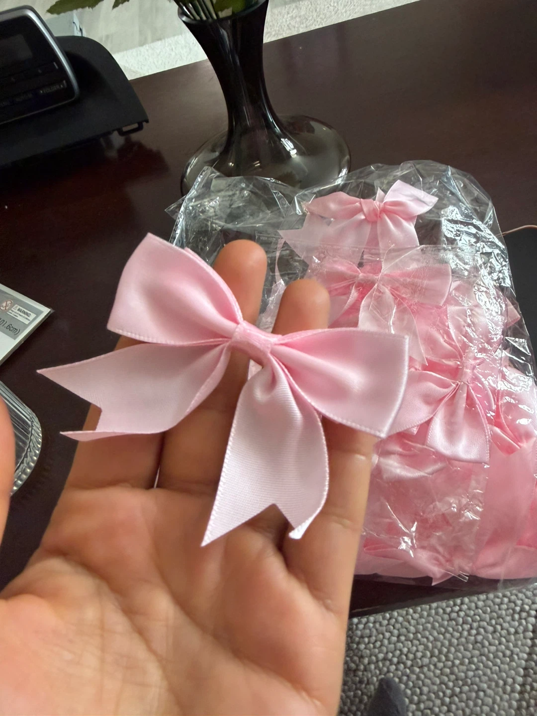 Pink Ribbon Bows - New in Package - photo 2