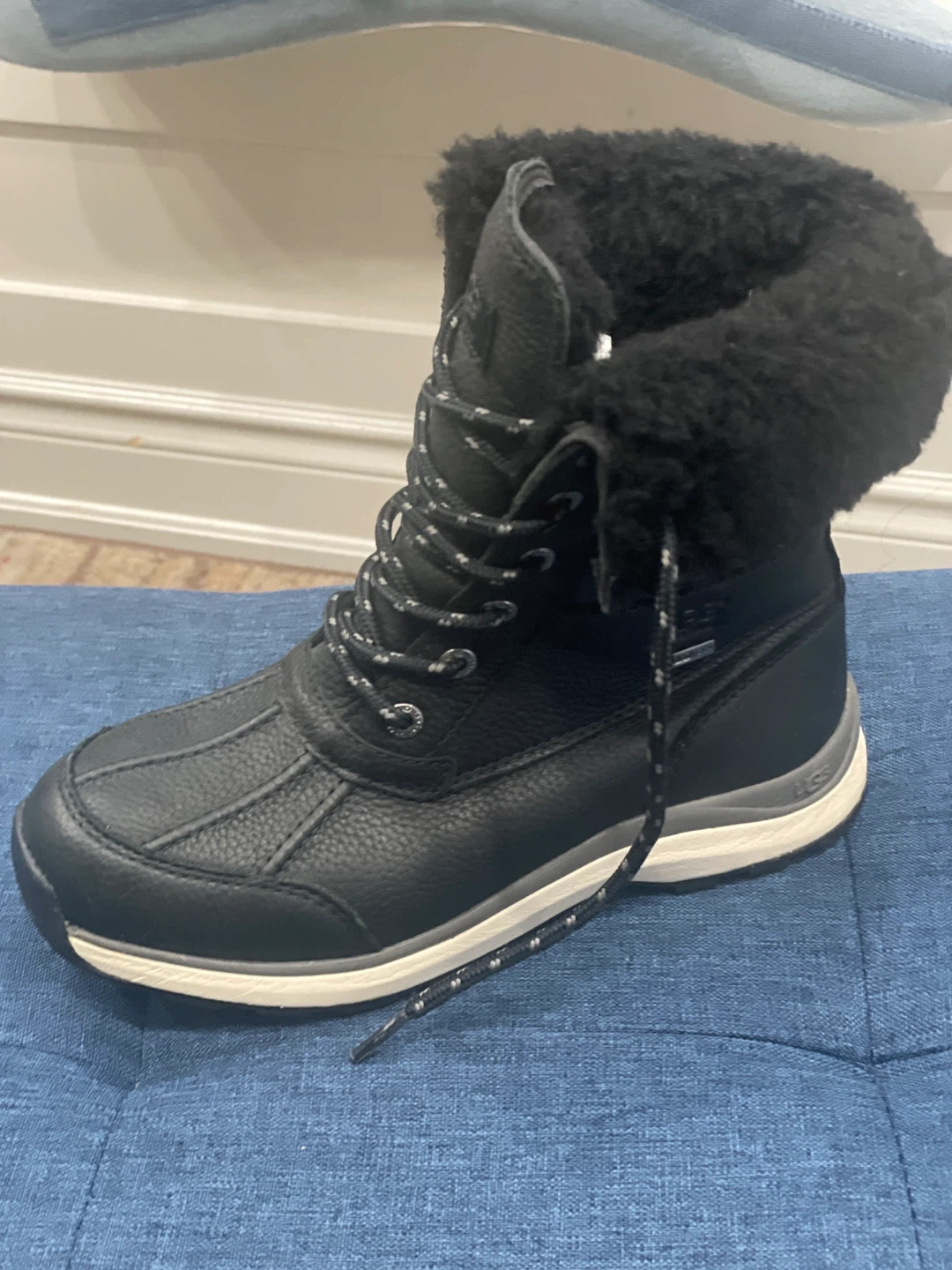 UGG Black Waterproof Boots Size 7