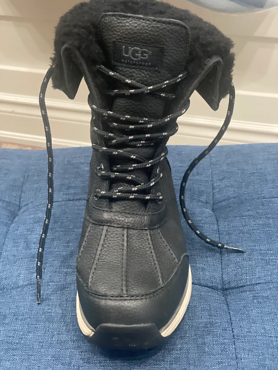 UGG Black Waterproof Boots Size 7 - photo 2