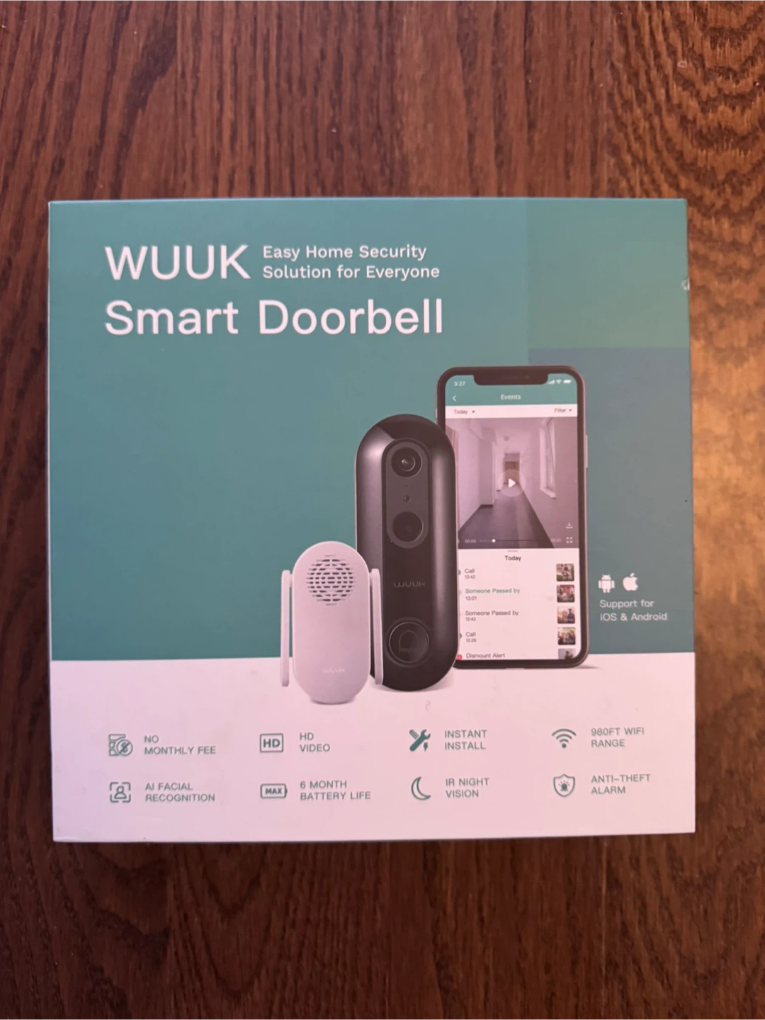 WUUK Smart Doorbell - Easy Home Security - photo 2