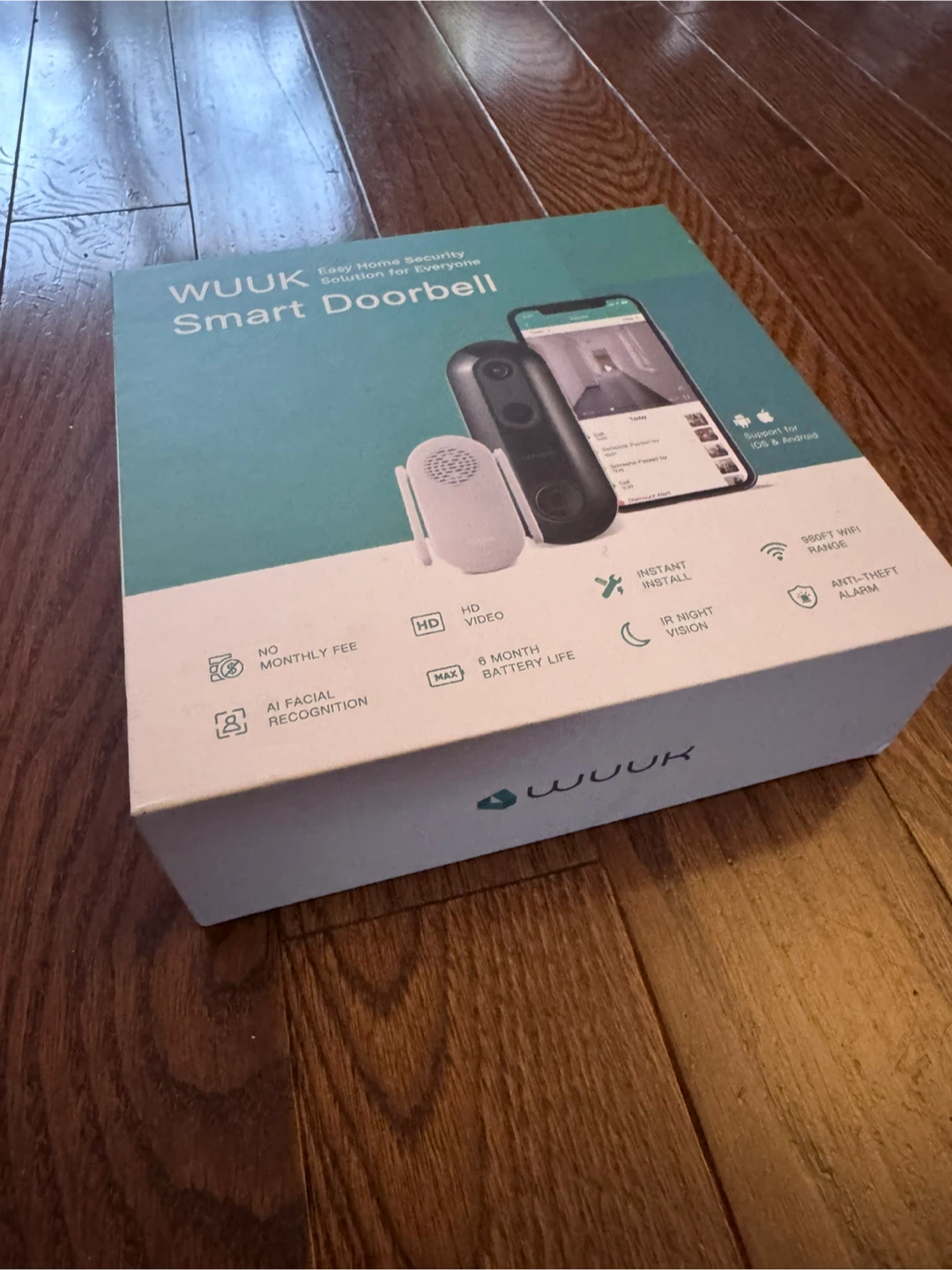 WUUK Smart Doorbell - Easy Home Security