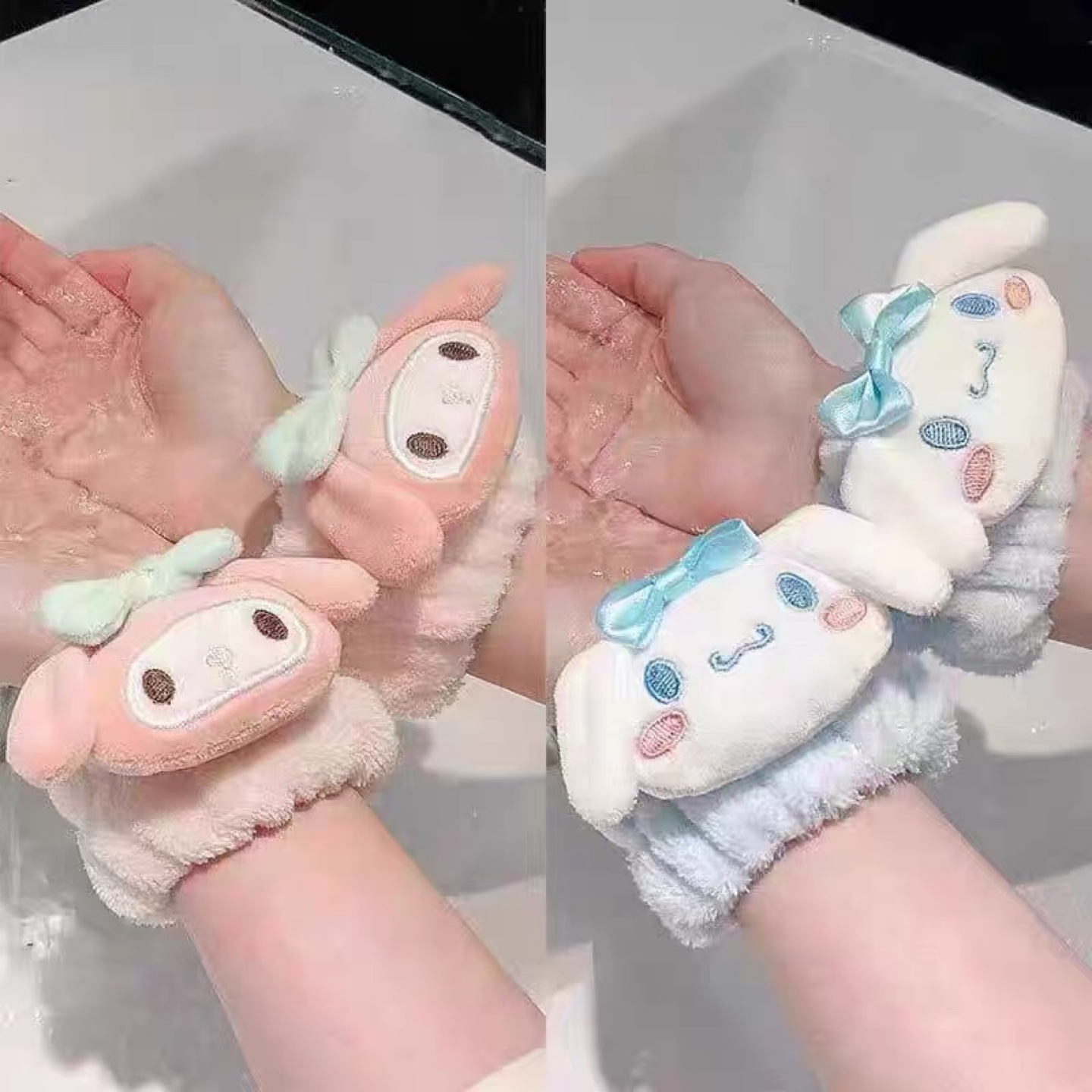 Brand new‼️Sanrio Plush Wrist Washbands