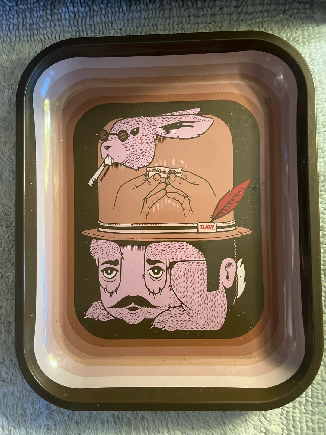 RAW Metal Rolling Tray