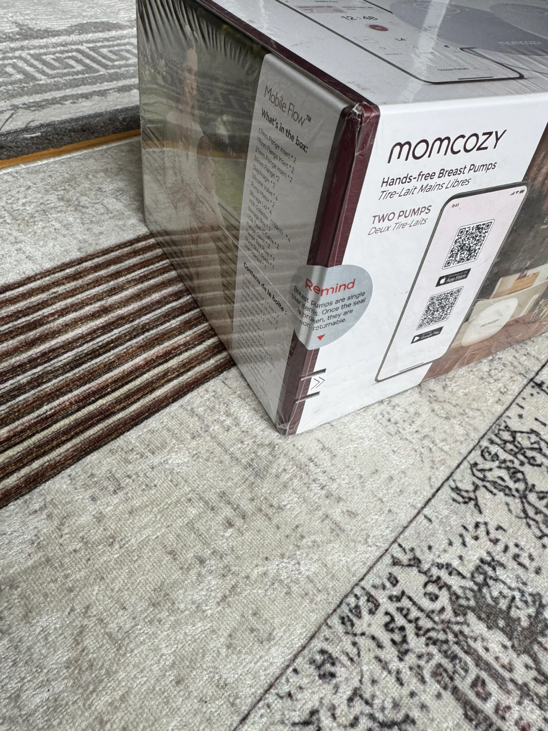 Momcozy Mobile Flow M9  Breast Pumps Sealed box - photo 2