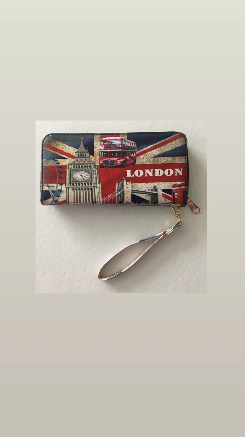 London themed wallet