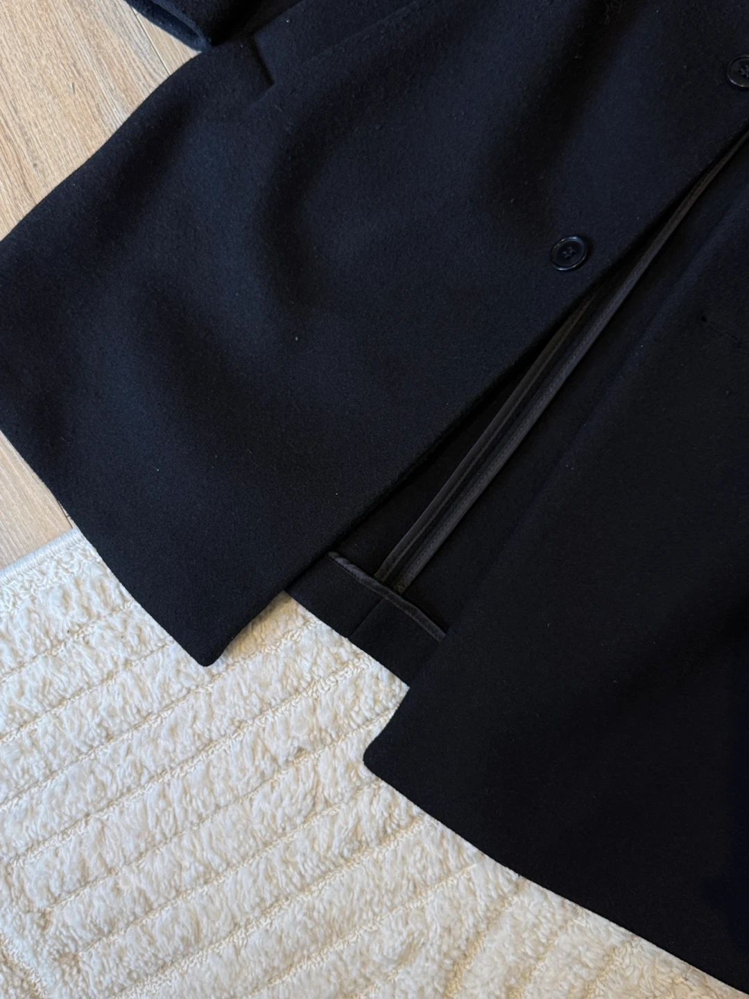 H&M Black Coat - Size M - photo 5
