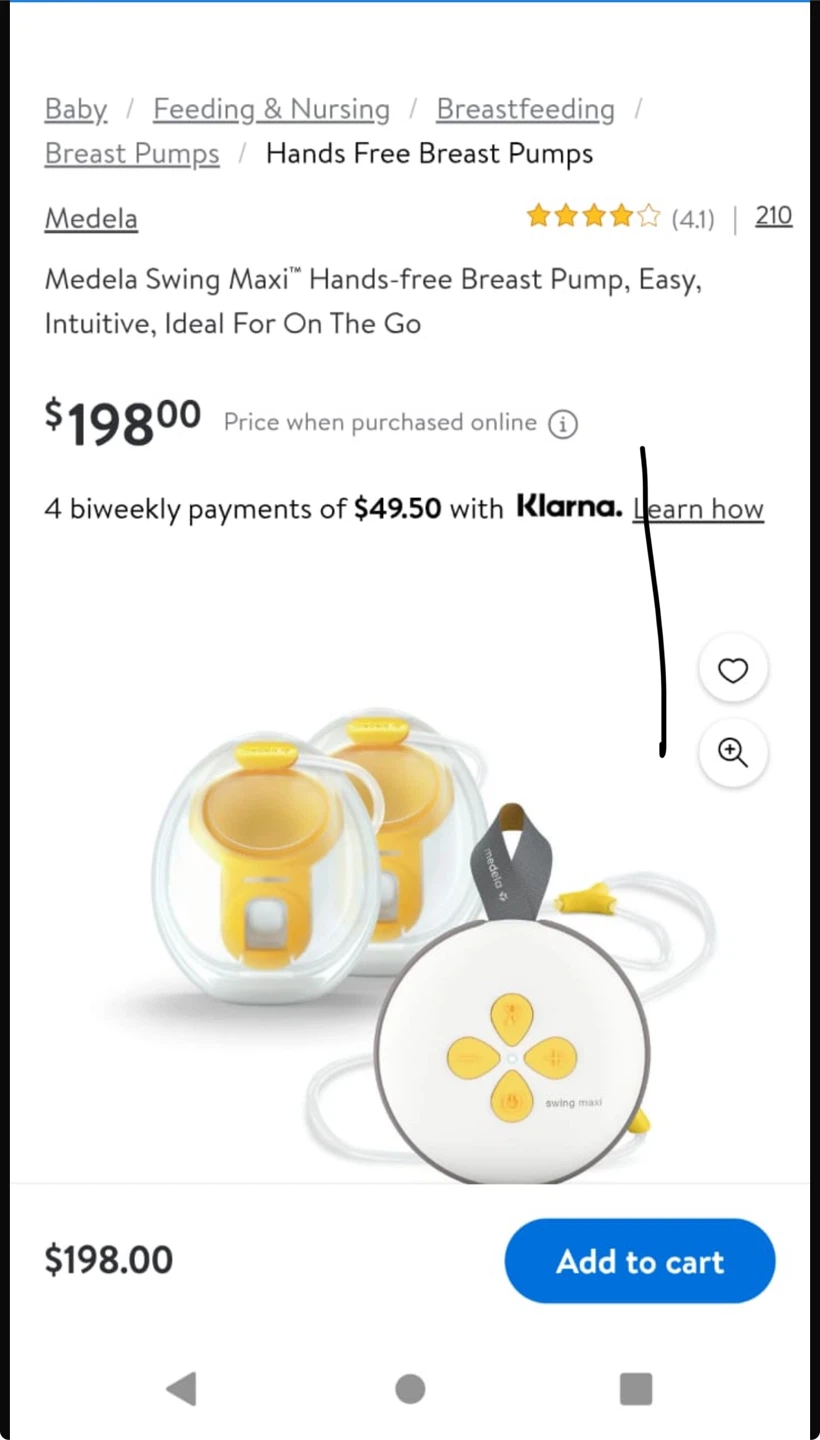 Medela Swing Maxi Hands-free Breast Pump