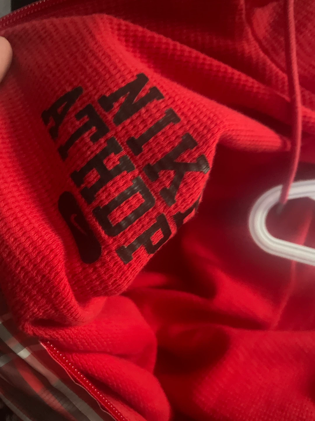 Nike Plaid Zip-Up Hoodie - photo 2