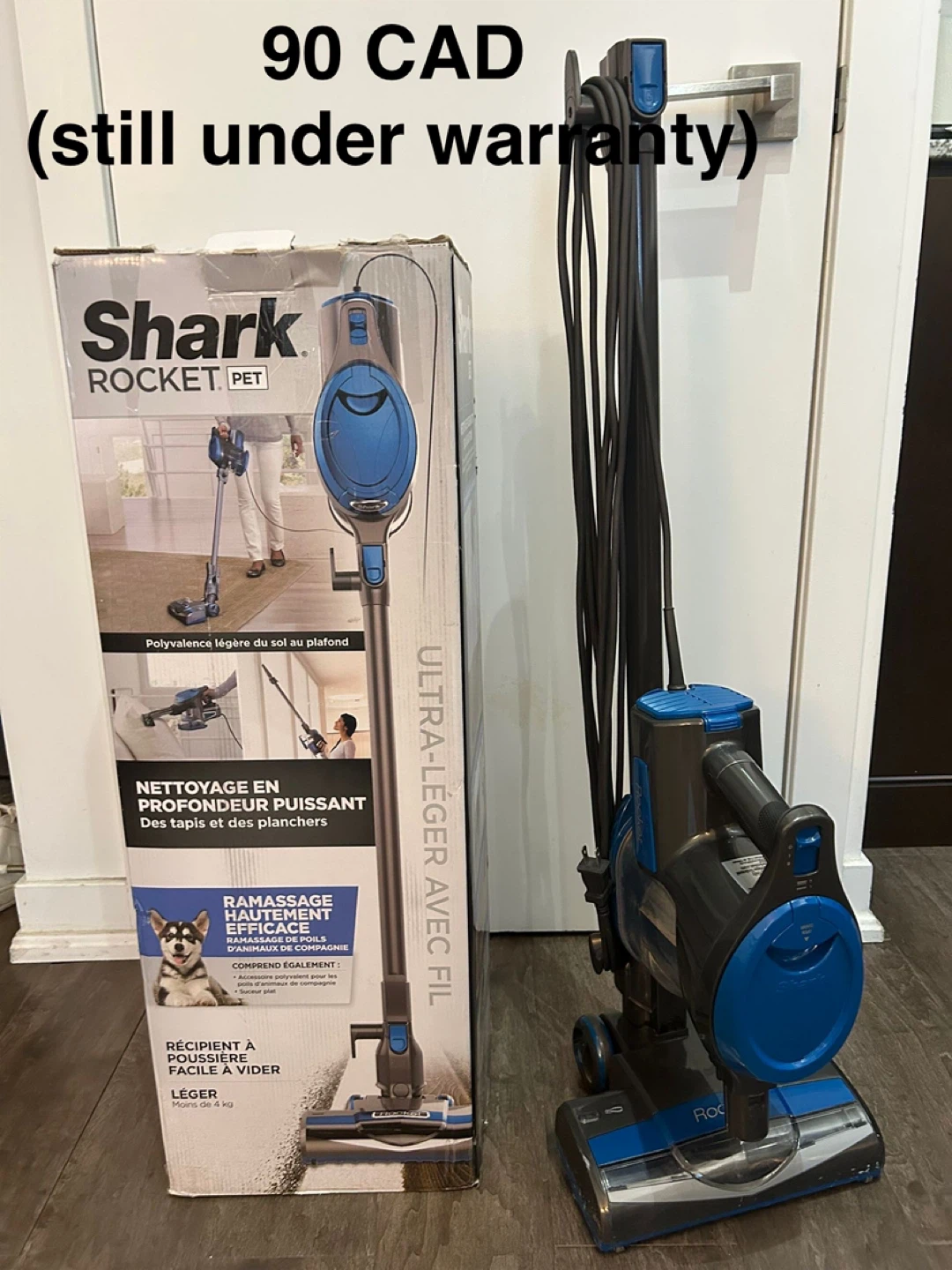 Shark Rocket Pet Ultra-Light Corded Stick Vacuum