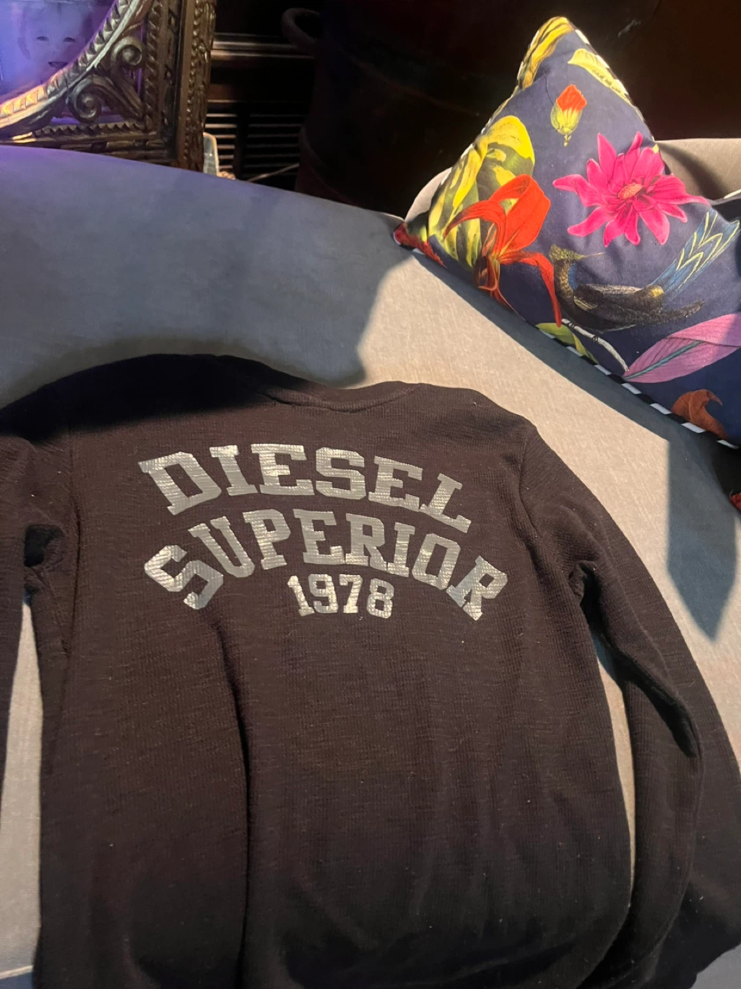 Diesel Superior 1978 Black Sweater - Size M - photo 5