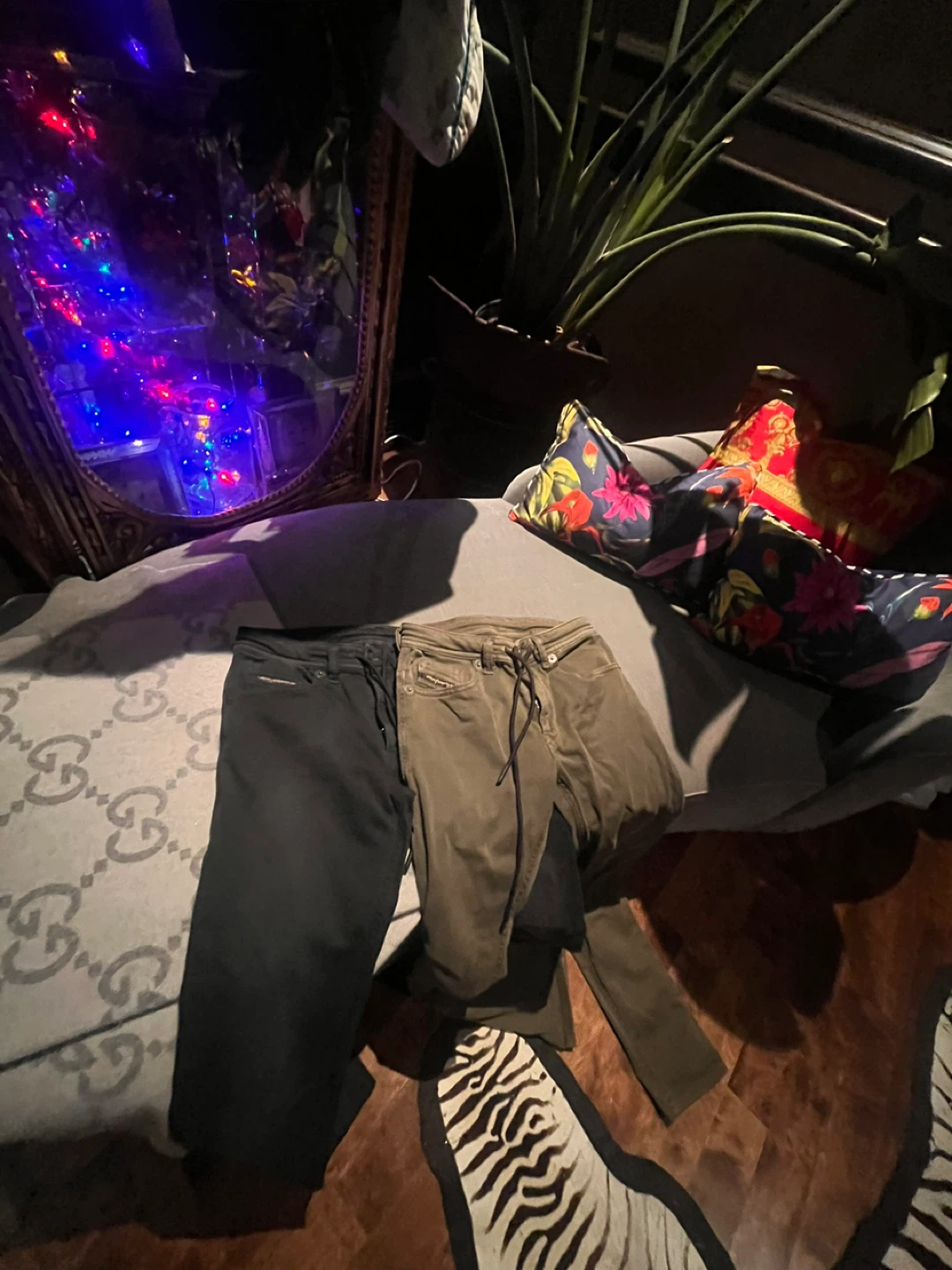 Diesel Pants (Olive Green & Black) - photo 3